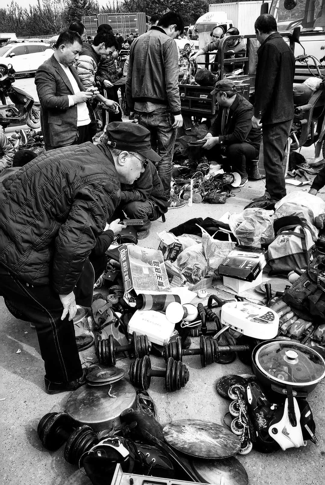 灞桥集市百态,灞桥人像写真