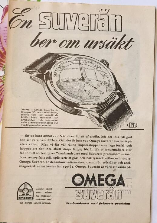 欧米茄二战腕表,欧米茄各个时代的表