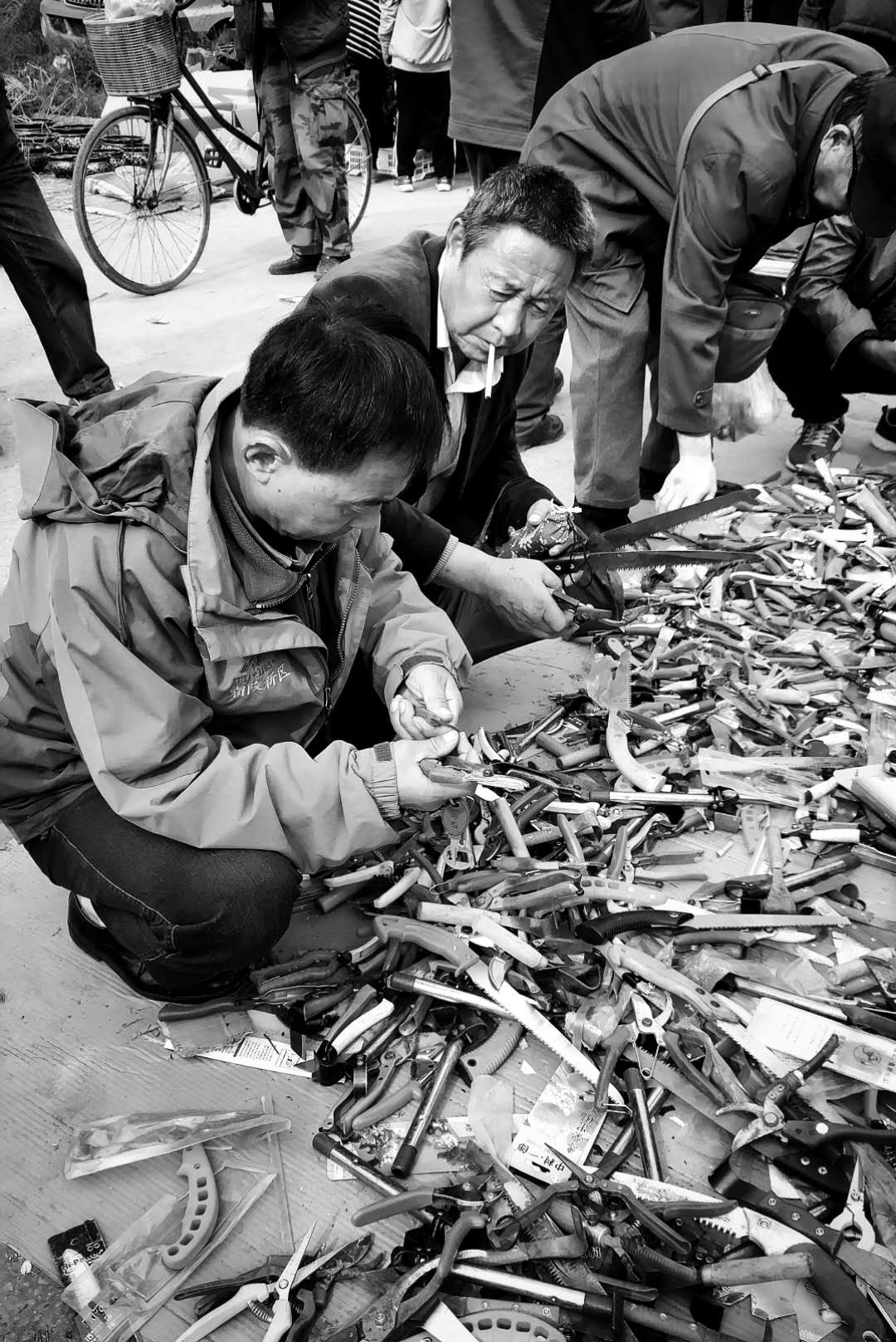 灞桥集市百态,灞桥人像写真