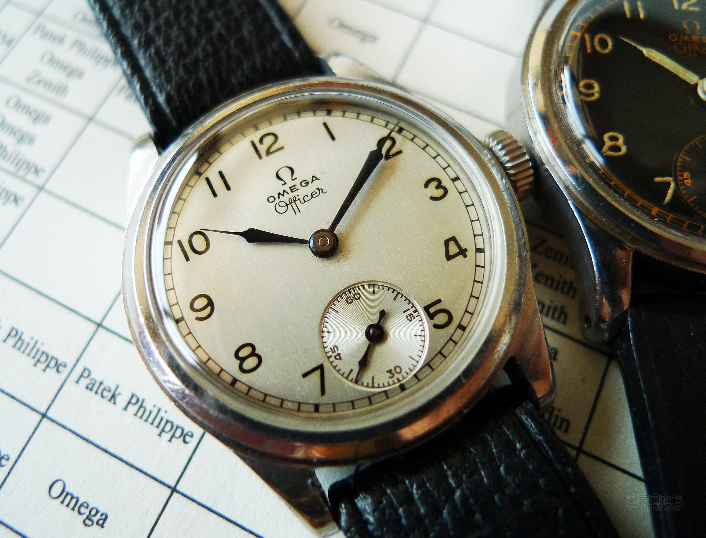 欧米茄二战腕表,欧米茄各个时代的表