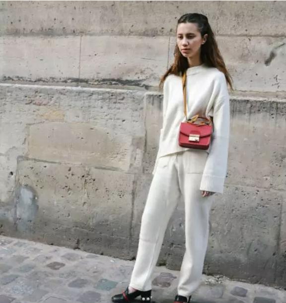 秋冬毛衣穿搭中性风高级感,打底毛衣女加绒秋冬半高领