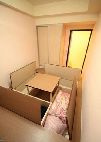 2020榻榻米装修图卧室,小居室榻榻米装修效果图大全