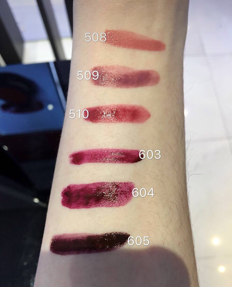 Armani阿玛尼2017圣诞限定小胖丁新色508/509/510/603/604/605！