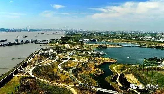 微靖江是哪个城市,江苏泰州靖江牧城公园四周风景好