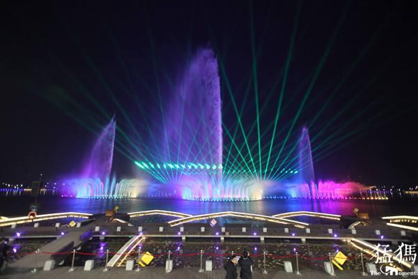 郑州航空港喷泉,郑州漂浮音乐喷泉