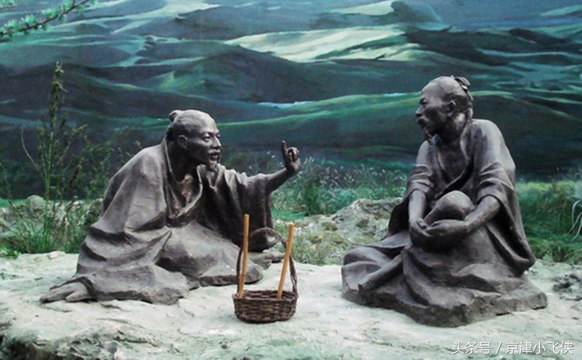 这二位不当国王不要厚禄，躲到山里吃野菜最后饿死，后人还很崇拜