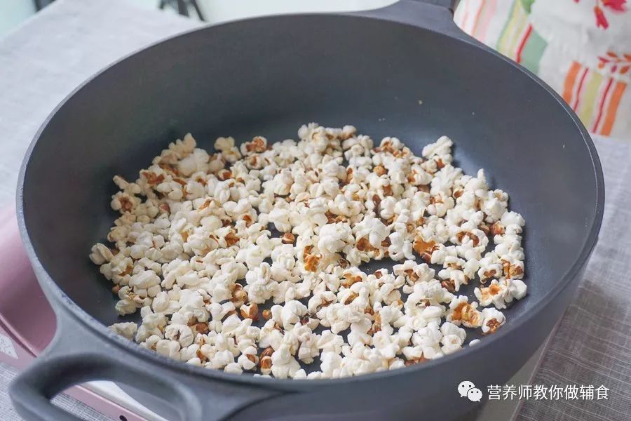 自制无油无糖爆米花热量,爆米花三合一装低糖