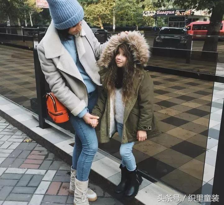 亲子装小个子穿搭,春夏时尚穿搭亲子