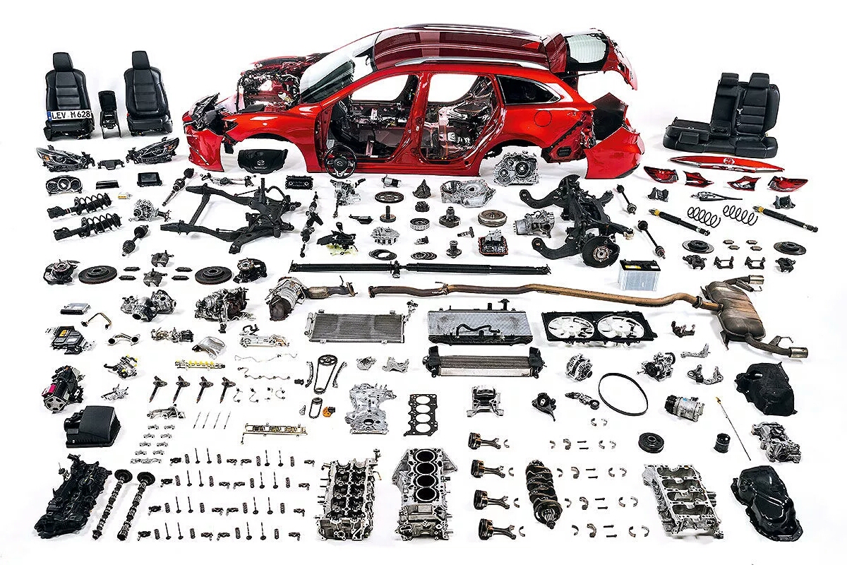 50万公里马自达拆解,十几万公里的马自达