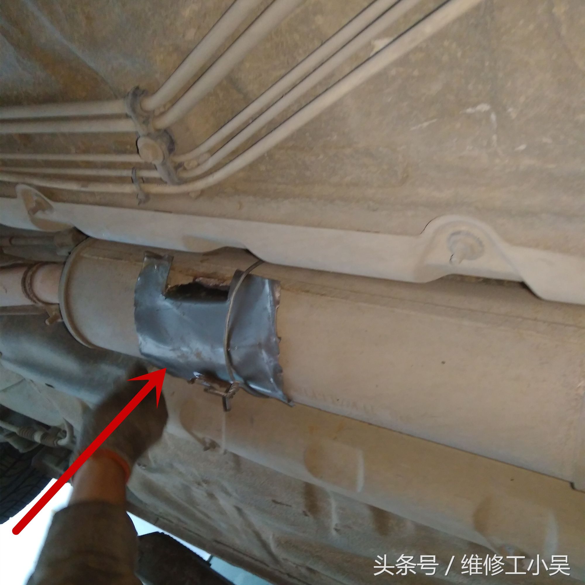 别克凯越排气管堵住了怎么办,别克凯越排气管中后段