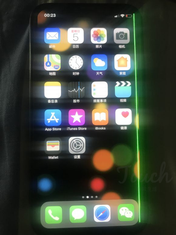 iphonex屏幕出现一条绿线,iphonex发售