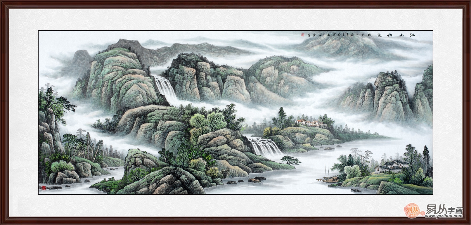 客厅挂的画多少钱一幅好,客厅挂什么画生意好