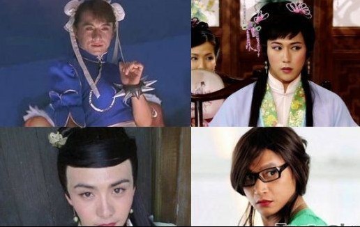 陈坤扮女装女星们都恐慌，刘烨神似范冰冰，李易峰又输在发福上？