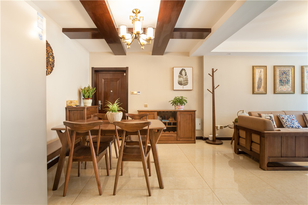 清新自然简约美式风实景，湖州华翠庭园，朋友参观后回家也想装