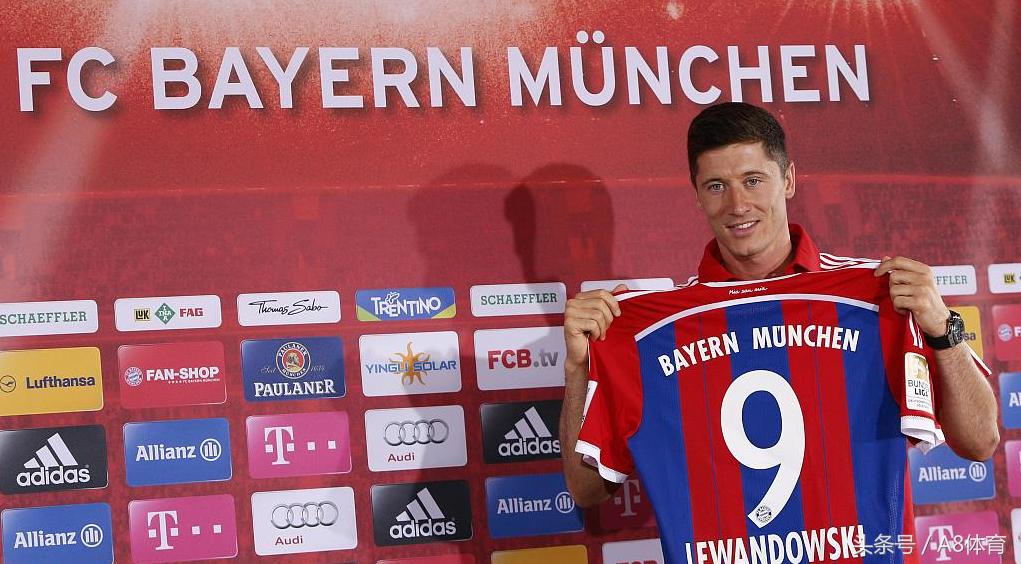 莱万多夫斯基是足球最强中锋吗,足坛十大神锋之莱万多夫斯基