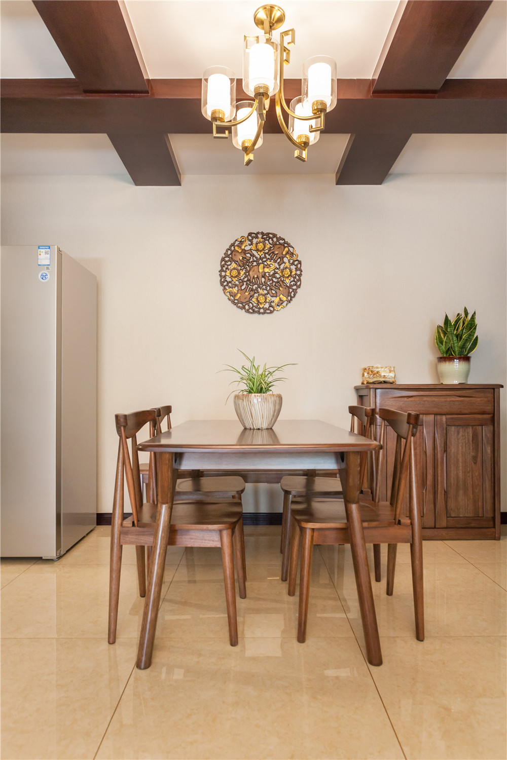 清新自然简约美式风实景，湖州华翠庭园，朋友参观后回家也想装