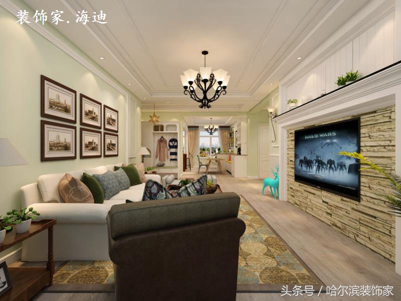 哈尔滨保利城一期洋房,哈尔滨保利城样板间实拍图