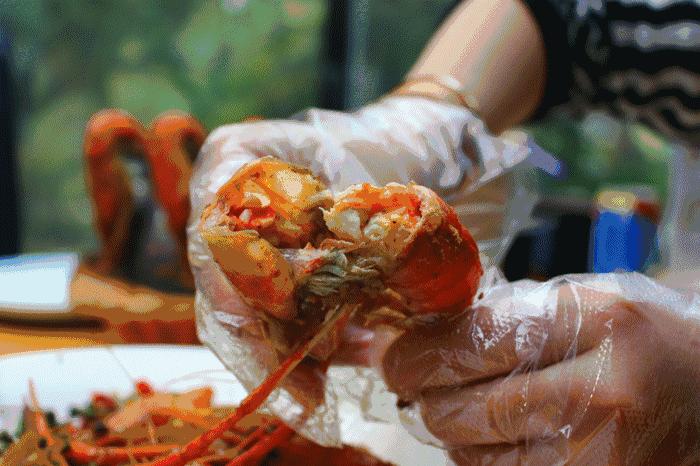 电吹风虾,台湾电吹风烤虾