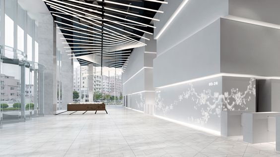 上海闵行logo墙设计制作,公司大理石logo墙效果图