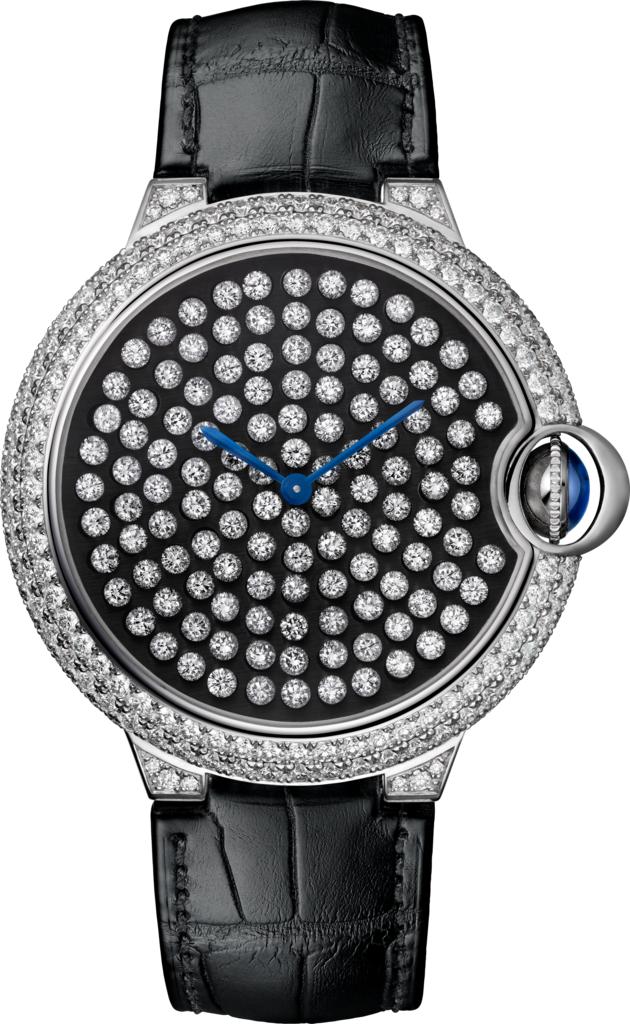 卡地亚钻石蓝气球女表价格,卡地亚蓝气球钻石堆