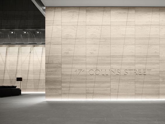 上海闵行logo墙设计制作,公司大理石logo墙效果图