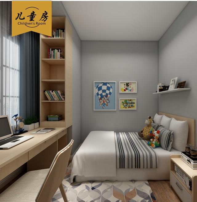 康田蔚蓝海装修,康田蔚蓝海c区四居室