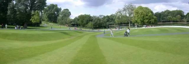 大型的景观草坪,好看的天然草坪