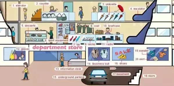 最常用英语100个单词,史上最全英语词汇图