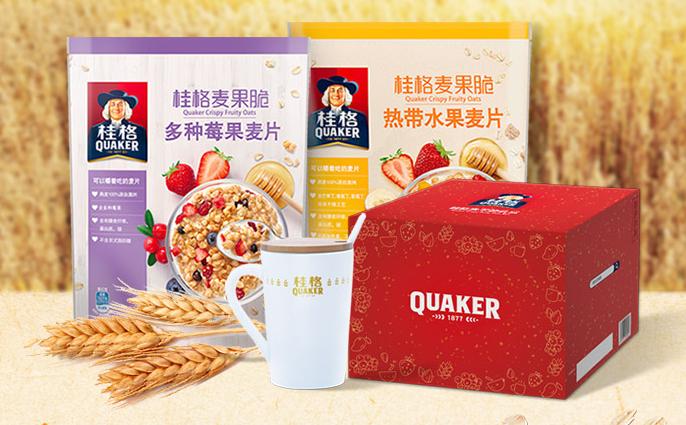 桂格新品麦片,桂格麦片的电商发展历程