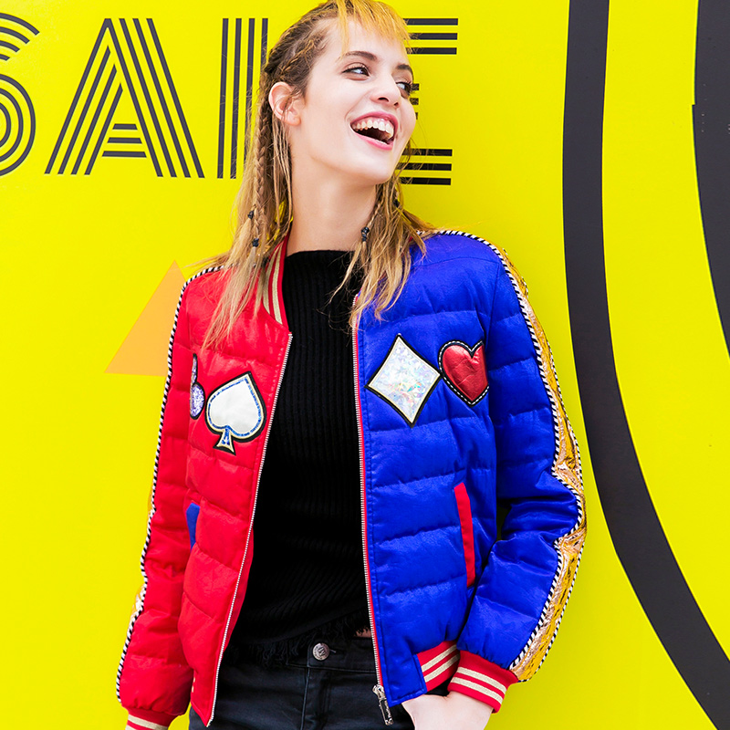 大码胖mm棒球领羽绒服,白色棒球衫羽绒服内搭