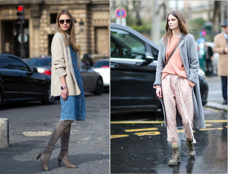 针织秋冬外套,针织外套冬天要怎么穿