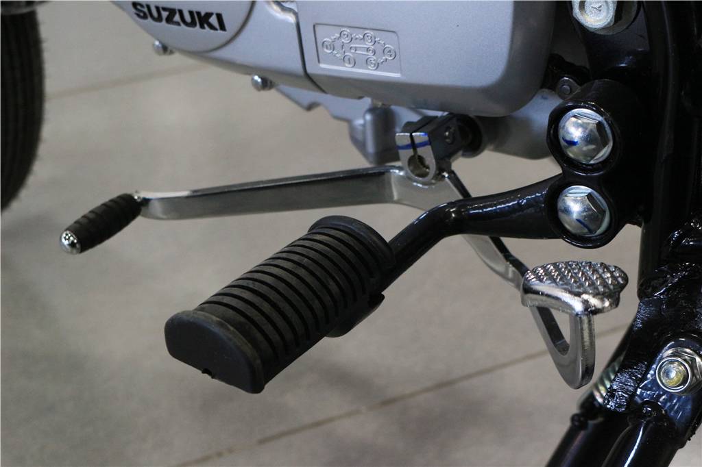 全新豪爵铃木gn125进口发动机,豪爵铃木gn125太子摩托车图片