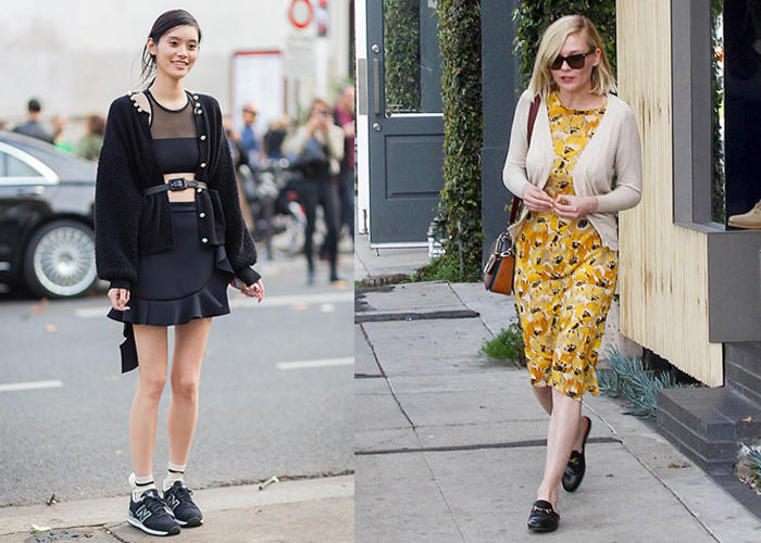 针织秋冬外套,针织外套冬天要怎么穿