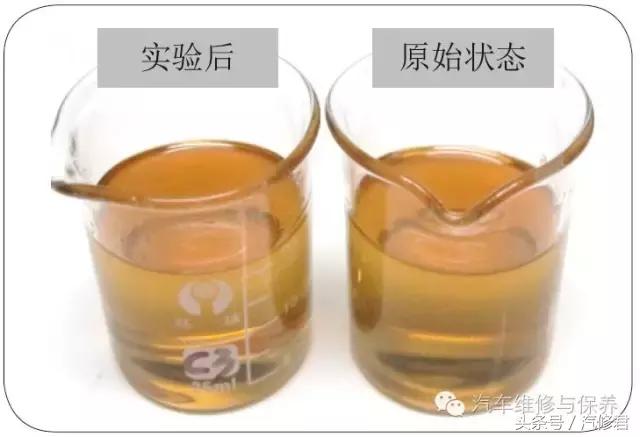 润滑油变黄的原因,润滑油颜色变黑