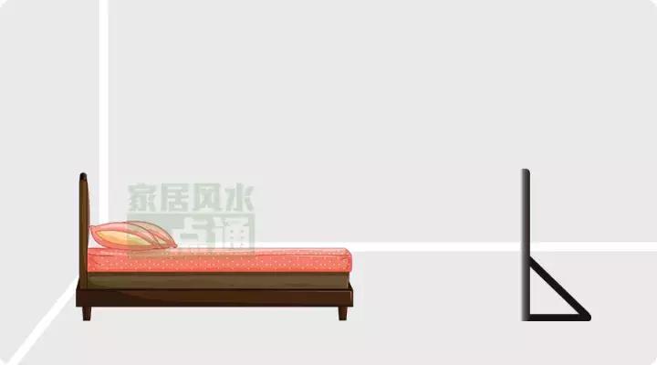 卧室床尾正对柜子好吗,卧室床尾能正对衣柜吗