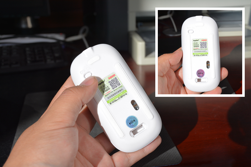 英菲克鼠标P-M1：超薄苹果风，静音更无光