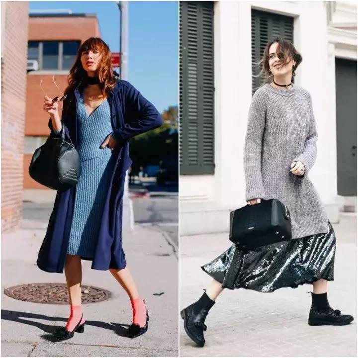 红色毛衣配什么毛衣链好看,想把毛衣穿时髦从拒绝这3款开始