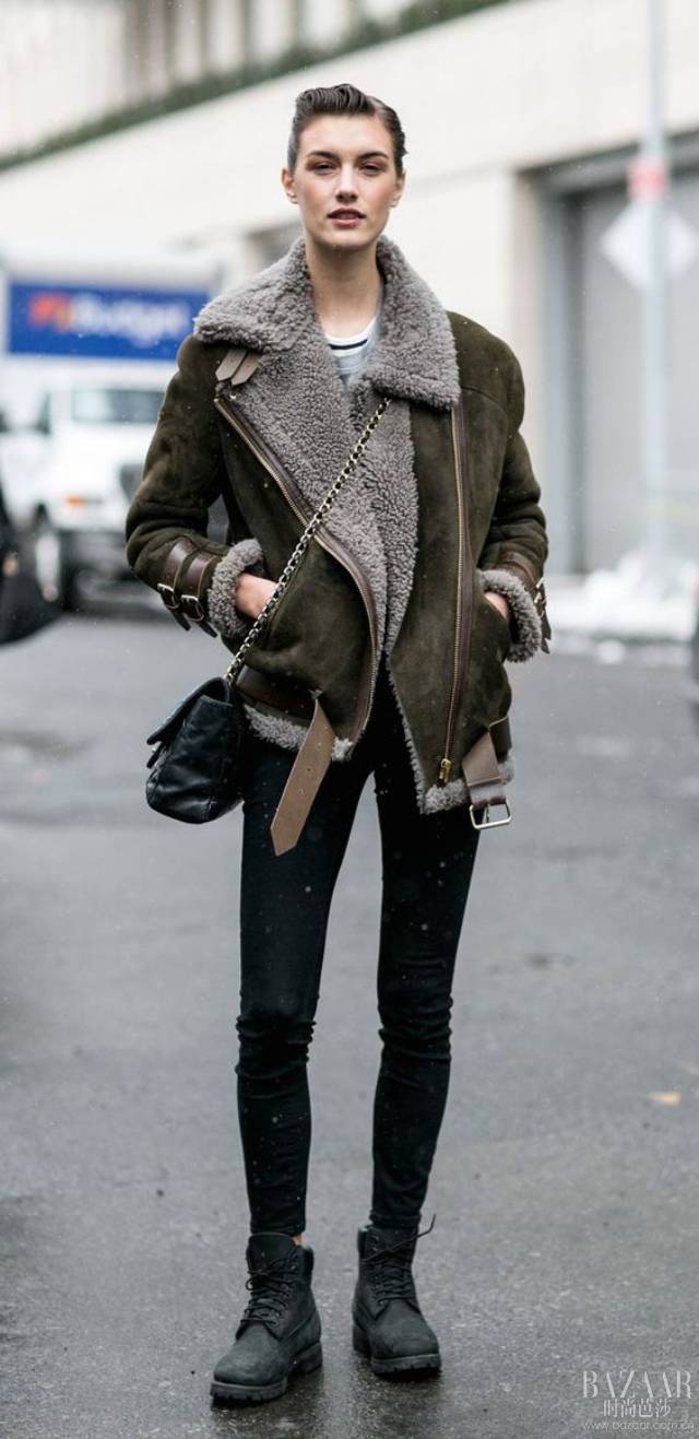 小个子这样穿长外套太显高了,小个子短厚外套下面该怎么搭