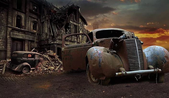 鍘嗗彶搴熷鍥剧墖,20寮犺崚鍑夊簾澧熺殑闇囨捈鐓х墖