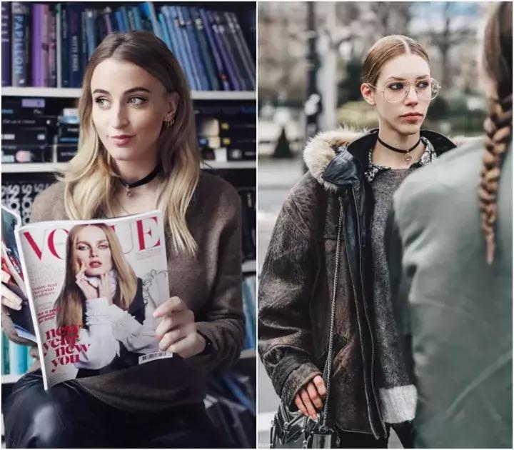 红色毛衣配什么毛衣链好看,想把毛衣穿时髦从拒绝这3款开始