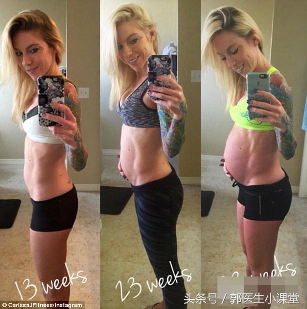 谢娜怀孕胖成球，有些人却瘦的被说是假怀孕