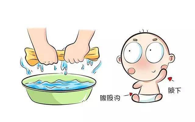 宝宝2周半发烧39.5度怎么物理降温,孩子发烧父母怎么安慰