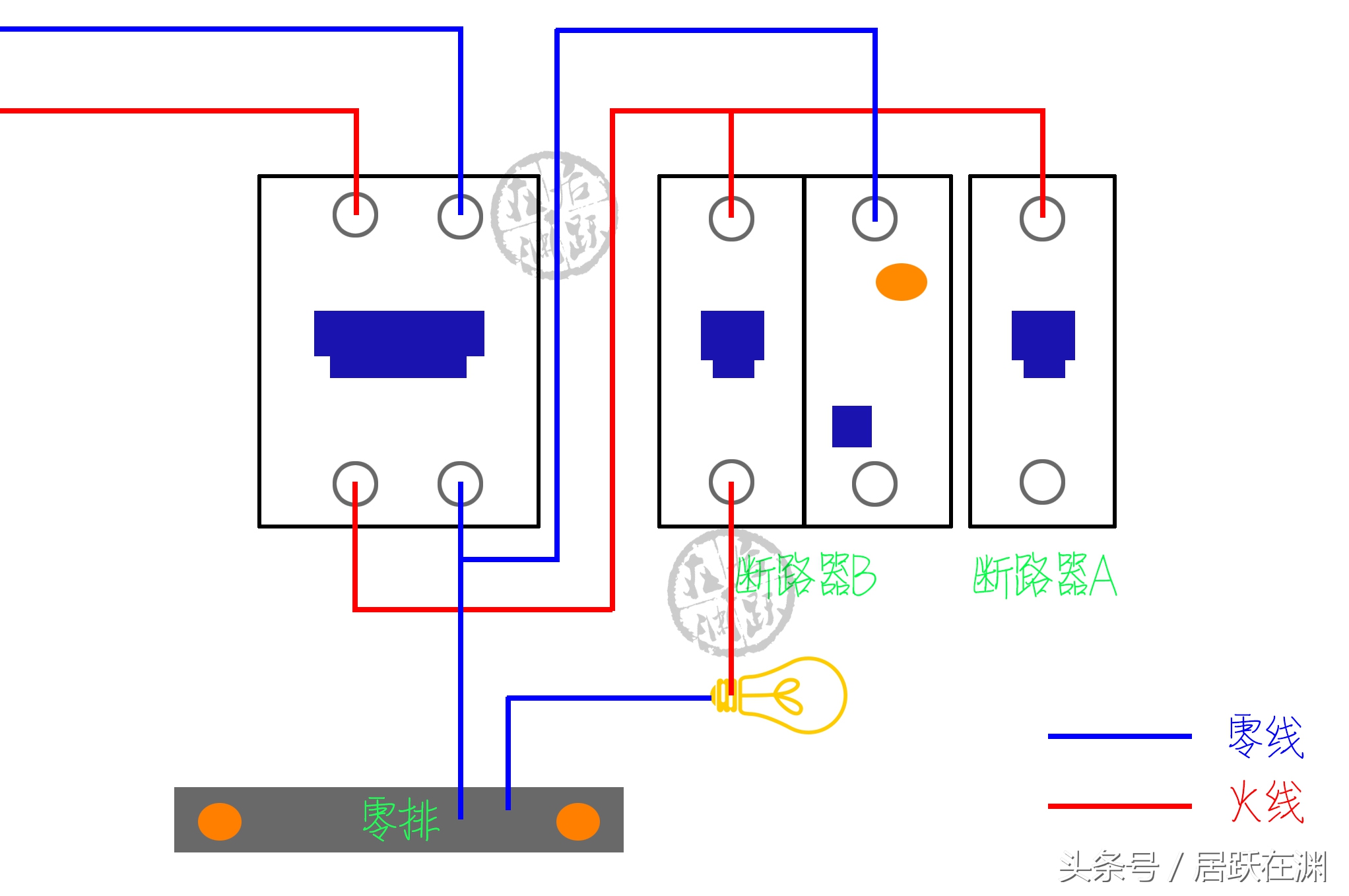 灯里面线坏了,灯线烧坏了