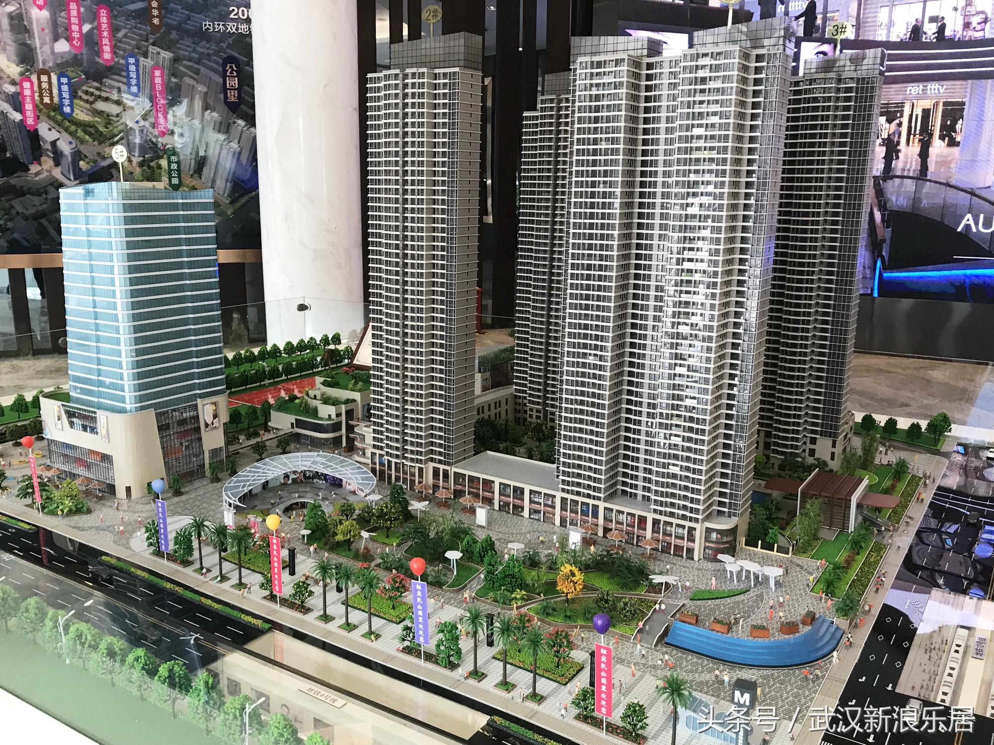 实探武汉纽宾凯公园里：小体量划商业+汉阳地铁站