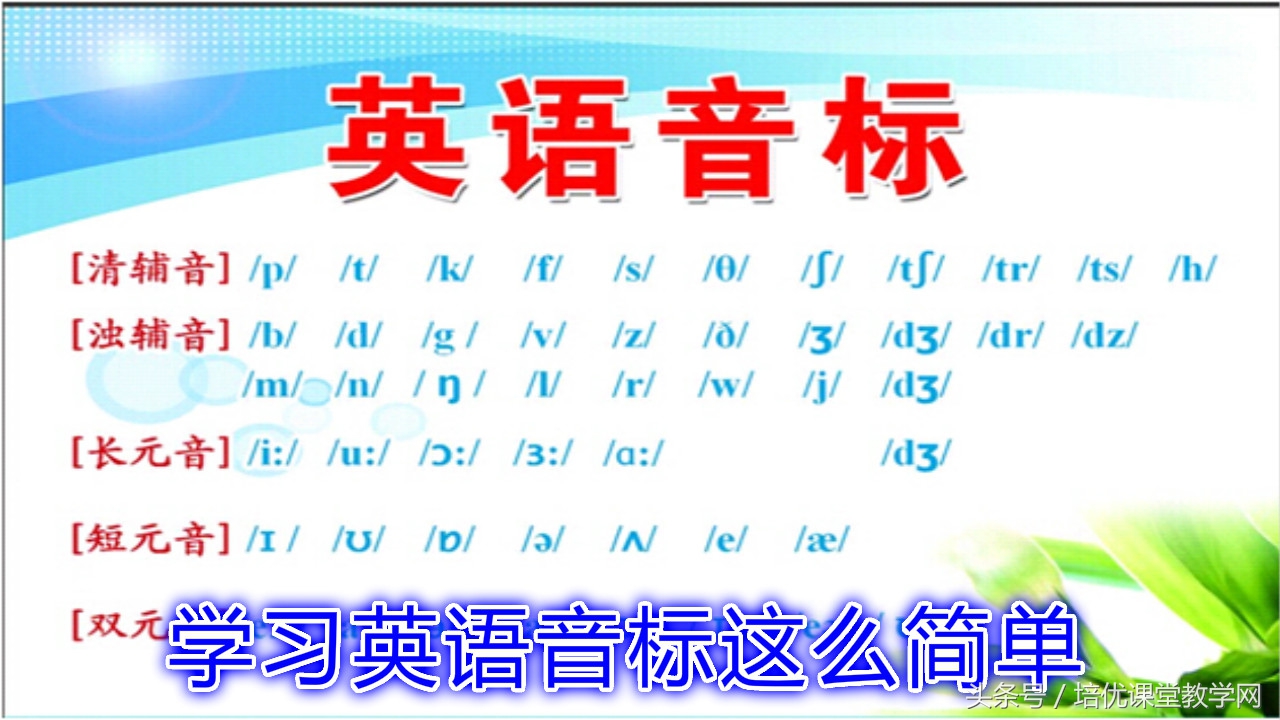 英语音标教学入门直播,音标拼读培训
