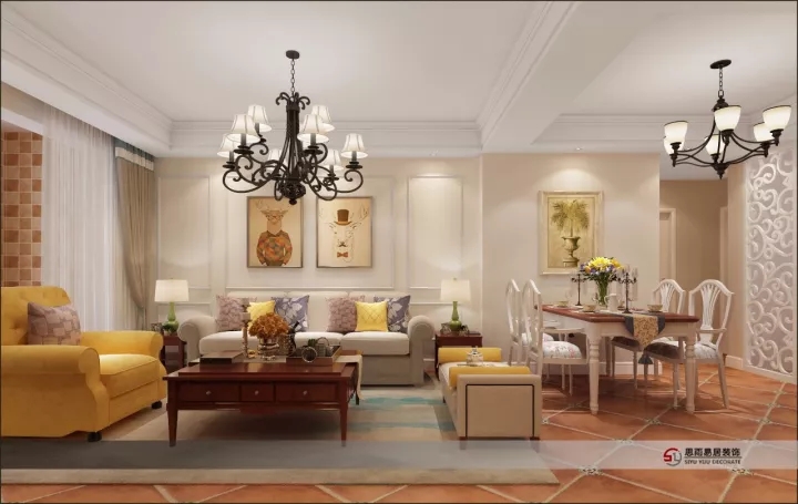 华建art上院二手房,华建art上院107平米样板房