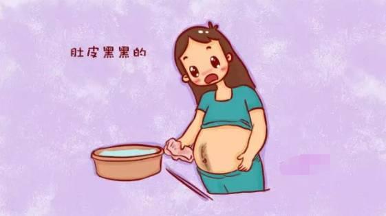 孕期这4种症状是胎宝在保平安,怀孕后身体哪几个部位变黑