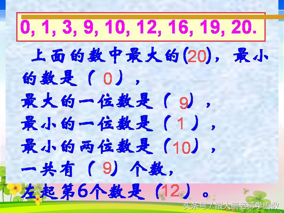 一年级上册数学计算题20以内100道,一年级数学11-20第六单元知识梳理