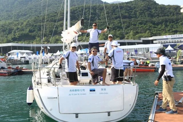 中国杯国际帆船赛巴伐利亚,中国船队vs沃尔沃帆船赛