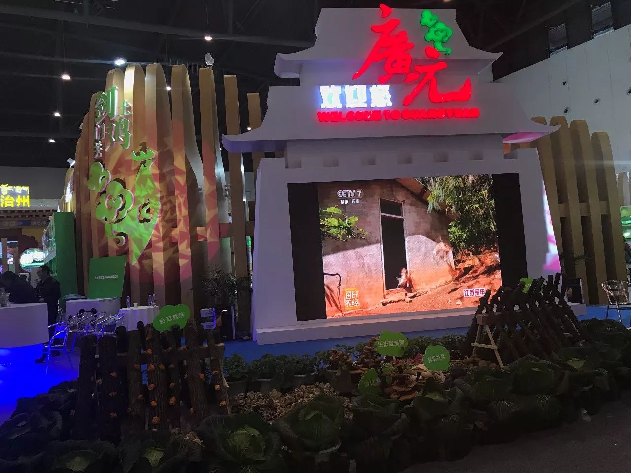 田田深入2017四川农博会，逛一圈，胖5斤！